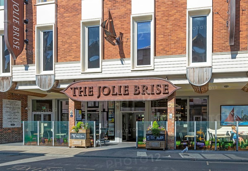 The Jolie Brise Wetherspoon pub, Teignmouth, south Devon, England, UK