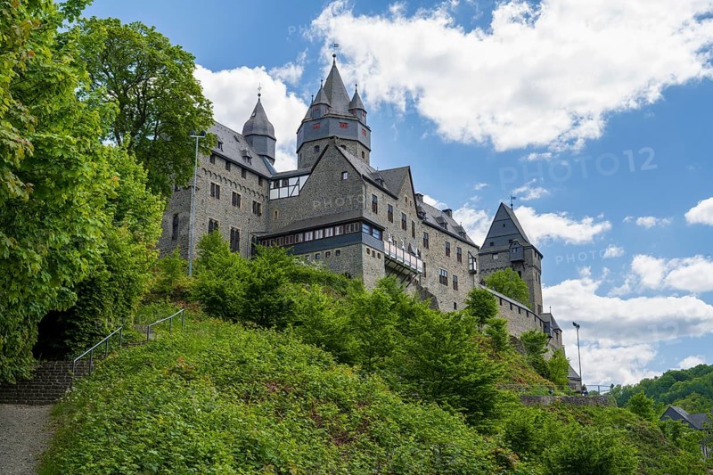 Altena Castle, Altena, Sauerland, Westphalia, North Rhine-Westphalia, Germany