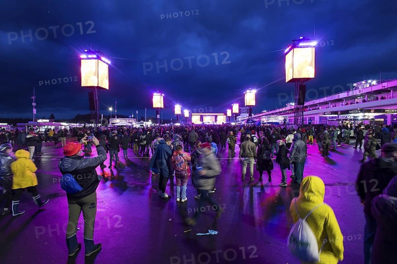 Main stage with monitors at the Rock am Ring Festival on Friday, Nürburgring race track race track, 07.06.2025