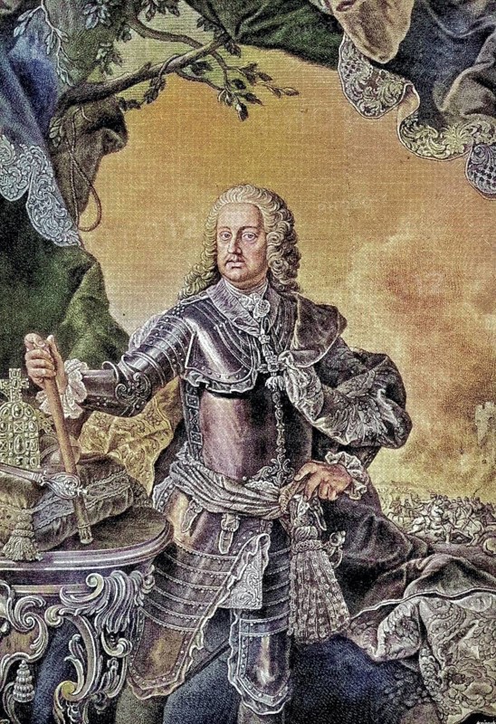 Francis Stephen of Lorraine (born 8 December 1708, died 18 August 1765) was as Francis III. Duke of Lorraine and Bar (1729-1737), as Francis II Grand Duke of Tuscany (1737-1765) and co-regent in the Habsburg hereditary lands from 21 November 1740 and Emperor of the Holy Roman Empire from 1745 as Francis I / Francis Stephen of Lorraine (born December 8, 1708, died August 18, 1765) was, as Francis III. Duke of Lorraine and Bar (1729-1737), as Francis II Grand Duke of Tuscany (1737-1765), and from November 21, 1740 co-regent in the Habsburg Hereditary Lands and from 1745 as Francis I Emperor of the Holy Roman Empire, Historical, digitally restored reproduction of an original from the 19th century, exact original date unknown, subsequently coloured