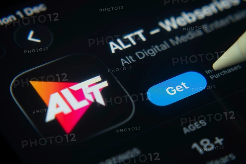 Dhaka, Bangladesh- 01 Dec 2025: A close-up of the ALTT app icon in the App Store on an iPad screen