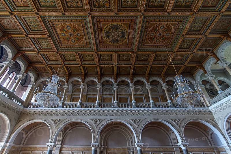 Lecture hall of the National Yuri Fedkovych University, founded in 1875, Czernowicz, Ukraine