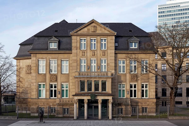 Villa Horion, House of Parliament History, neoclassical style building, Düsseldorf, North Rhine-Westphalia, Germany