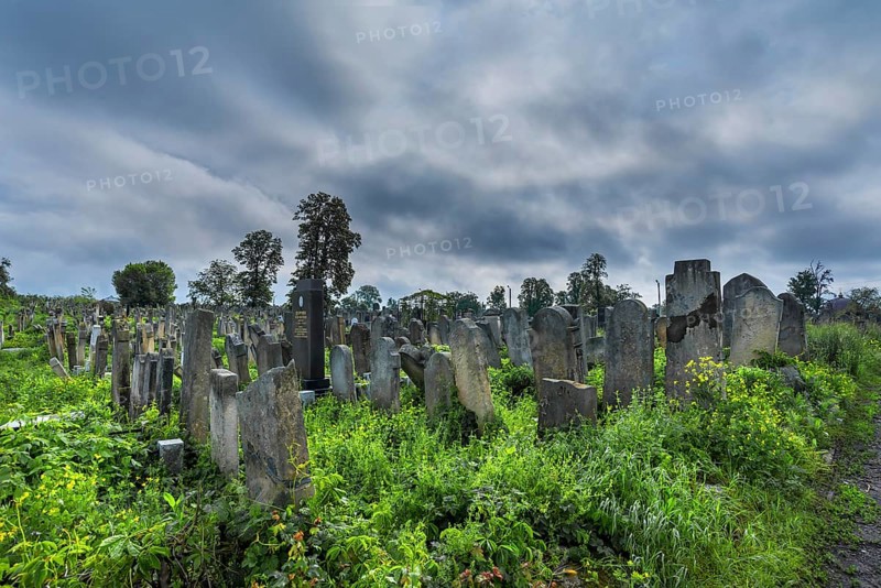 Jewish cemetery, Czernowicz, Bukovina, Ukraine