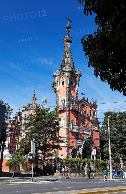 Church or Iglesia Yurrita or Iglesia Nuestra Señora de las Angustias, Zone 4, Guatemala City, Guatemala Department, Guatemala