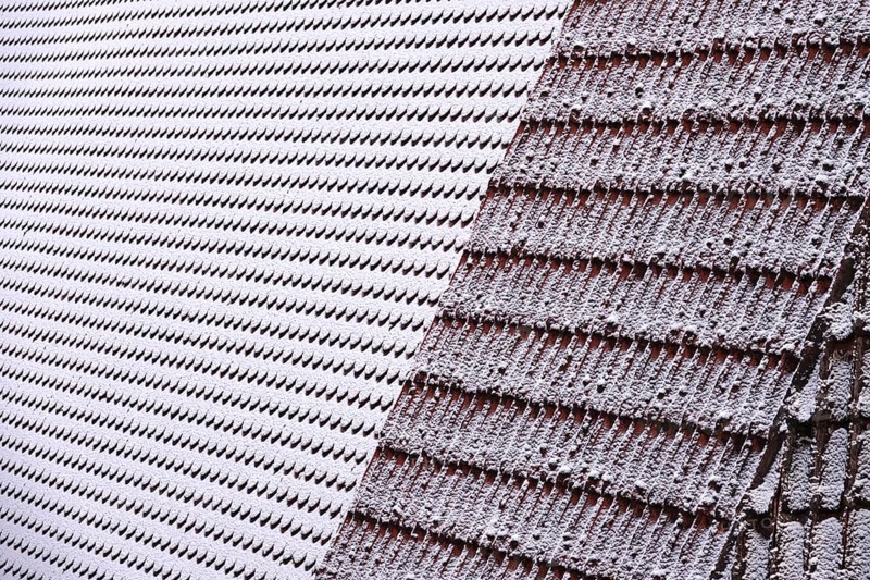 Hoarfrost and snow on roof tiles, wintertime, Germany