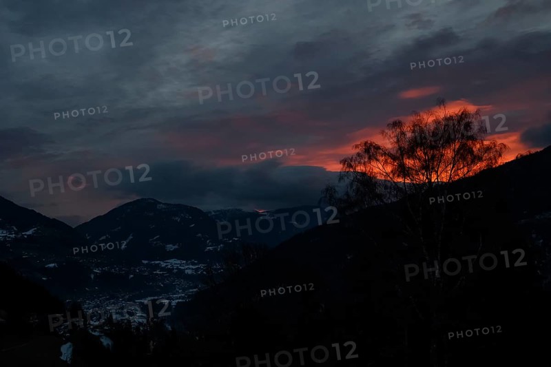 Morning atmosphere, clouds, Radenthein, Carinthia