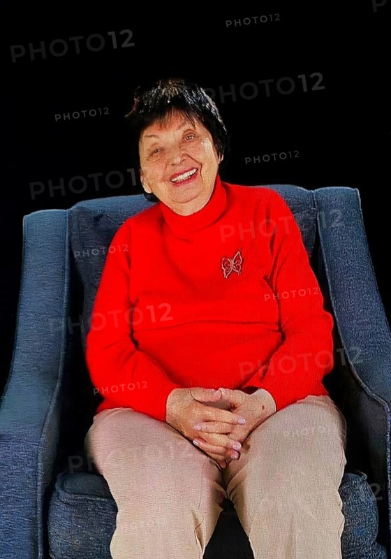Hologram Theater Holo-Voices, communication with the eyewitness hologram by Inge Auerbacher, concentration camp survivors of the Holocaust, Zeche Zollverein, Essen, Germany