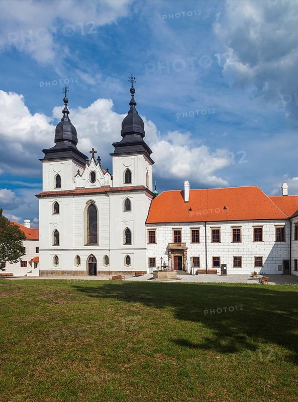 Trebic, Czech Republic, Moravia. St Procopius Basilica