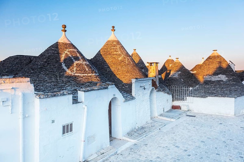 Alberobello, Puglia, Italy. The Trulli of Alberobello