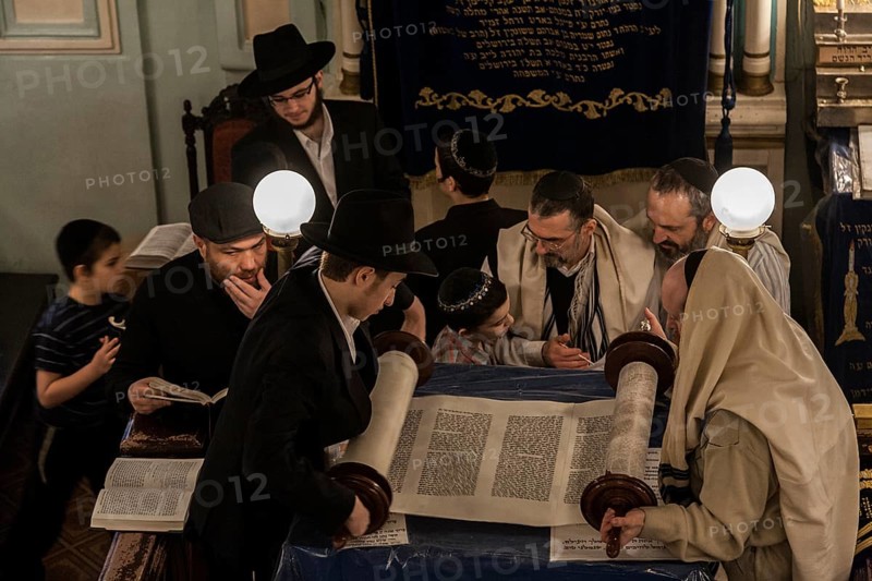 St Petersburg, Russia, Eastern Europe. The Jewish community of St Petersburg at their Synagogue in the historic centre