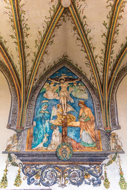 Cloister, Cistercian Abbey of Mogila, 13th century, Nova Huta, Krakow, Poland