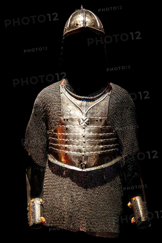 Armour with chainmail, 17th century Poland, Czartoryski Museum, 1796, Poland's oldest museum, Krakow, Poland