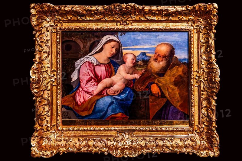 Holy Family, Jacopo Palma il Vecchio, Venice around 1514, Czartoryski Museum, 1796, oldest museum in Poland, Krakow, Poland