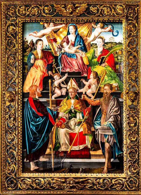 Sacred Conversation, Bernardino Detti, Italy, 16th century, Wawel Royal Castle, former residence and seat of government of the kings of Poland, founded around 1000, Krakow, Poland