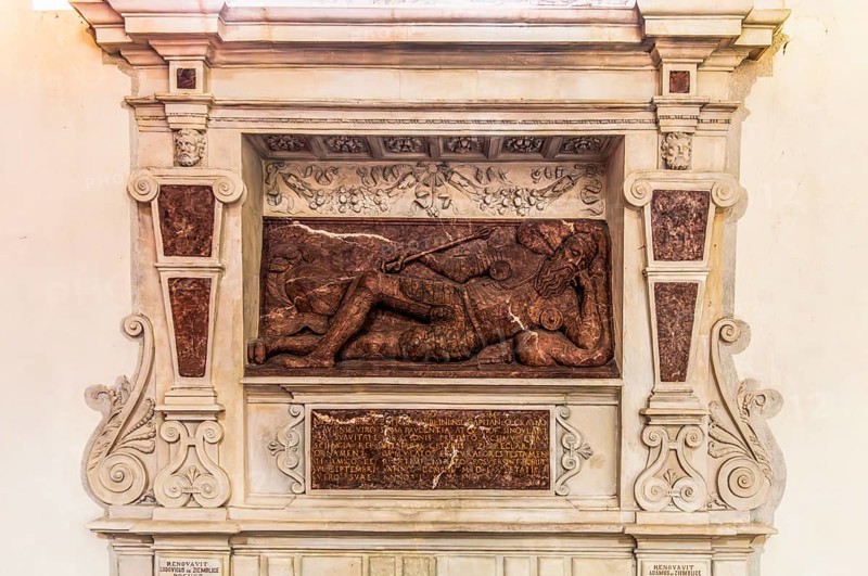 Tombstone of St. Joseph-Prosper Provana, Dominican Basilica, 1222, Krakow, Poland
