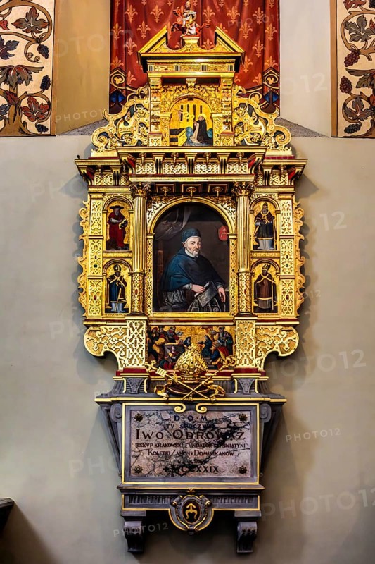 Tomb of Iwo Odrowaz, Bishop of Krakow, Dominican Basilica, 1222, Krakow, Poland