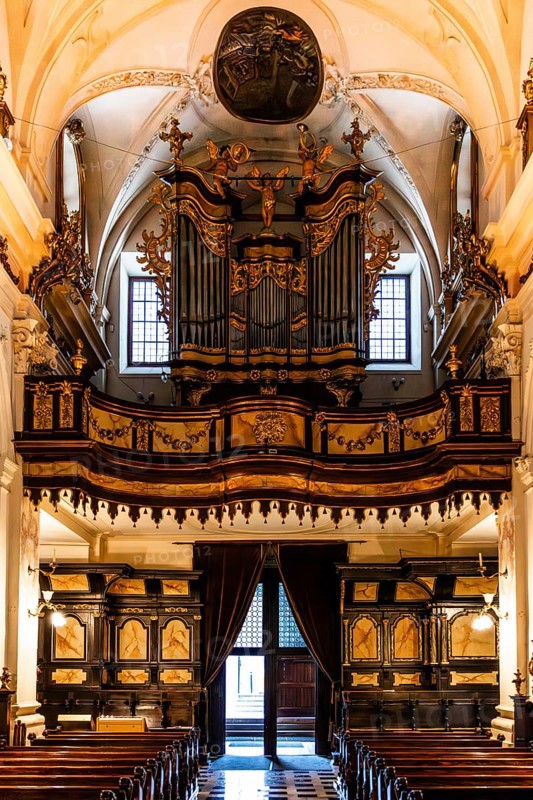 Organ, St. Florian's Church, 1216, Krakow, Poland
