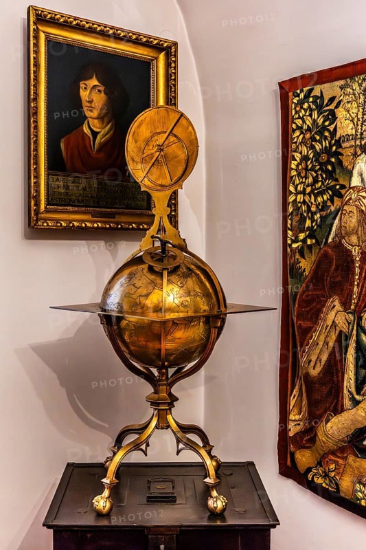 Copernicus Room, Collegium Maius oldest building of the Jagellonian University, 1364, Krakow, Poland