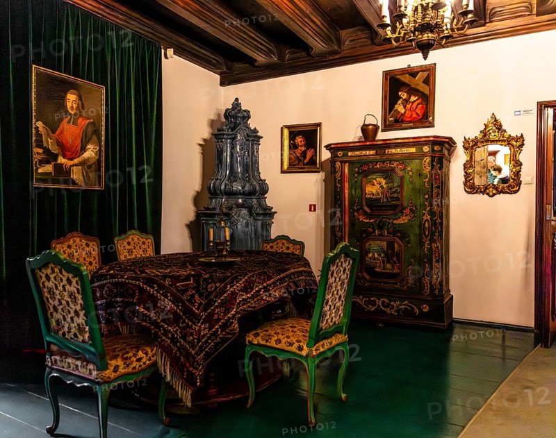 Rector's Office, Collegium Maius oldest building of the Jagellonian University, 1364, Krakow, Poland