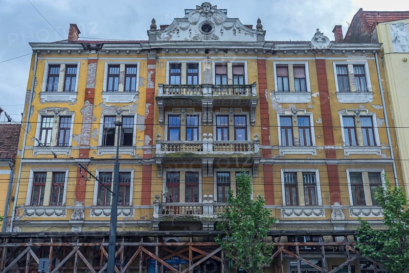 Historic house from the 19th century, Cluj-Napoca, Transylvania, Romania
