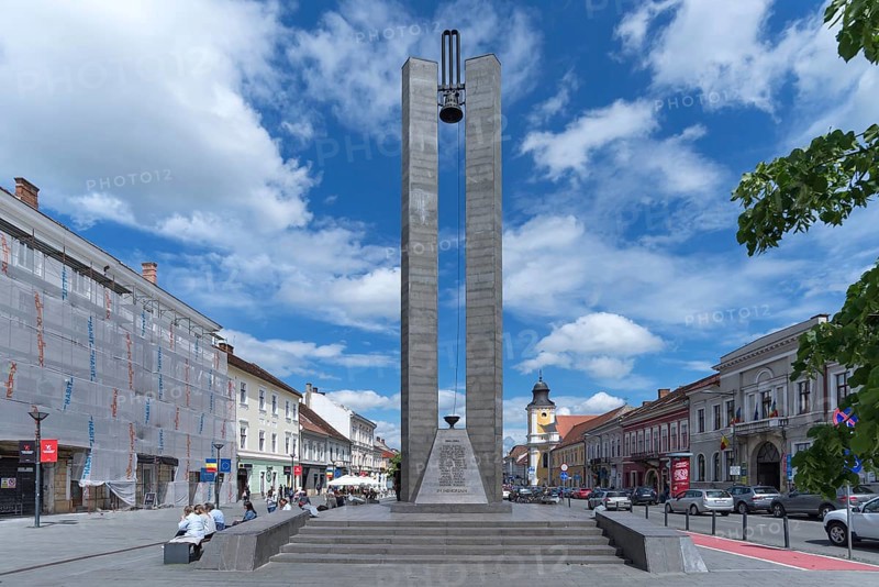 Memorandum monument, erected in 1994, Cluj-Napoca, Transylvania, Romania
