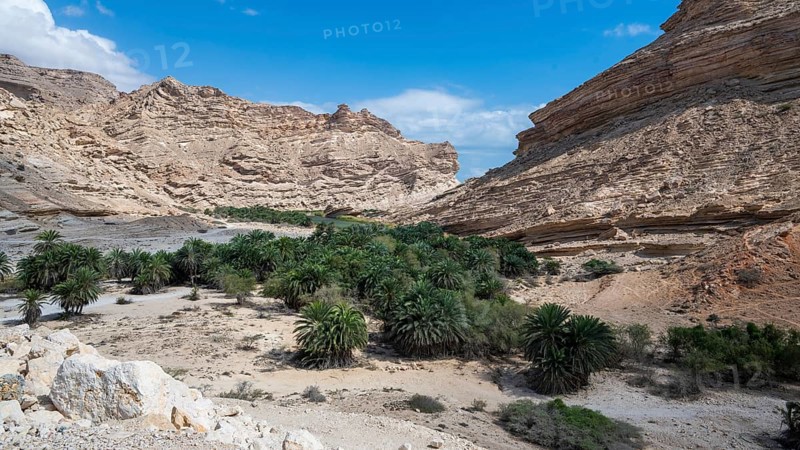 Wadi Sinaq near Hasik, Oman