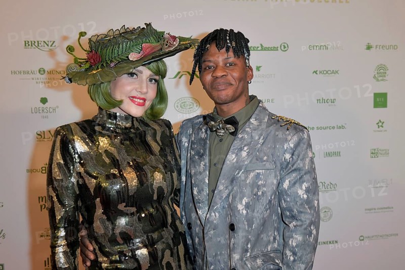Pauline Stolze with her man at the 8th jungle party for the start of the RTL show Ich bin ein Star - Get me out of here! at the JW Marriott Hotel, Berlin, 23.01.2026