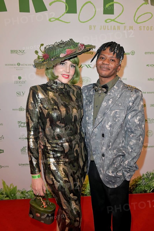 Pauline Stolze with her man at the 8th jungle party for the start of the RTL show Ich bin ein Star - Get me out of here! at the JW Marriott Hotel, Berlin, 23.01.2026