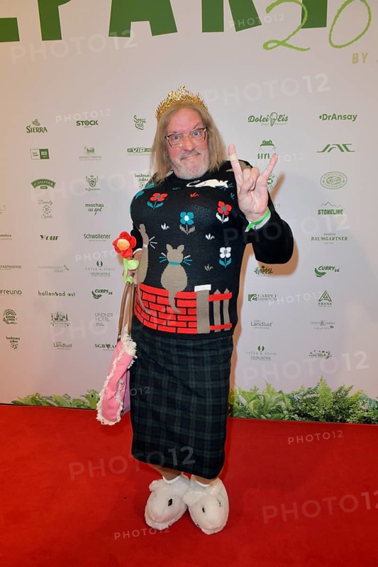 Hans Werner Olm at the 8th jungle party for the start of the RTL show Ich bin ein Star - Get me out of here! at the JW Marriott Hotel, Berlin, 23.01.2026