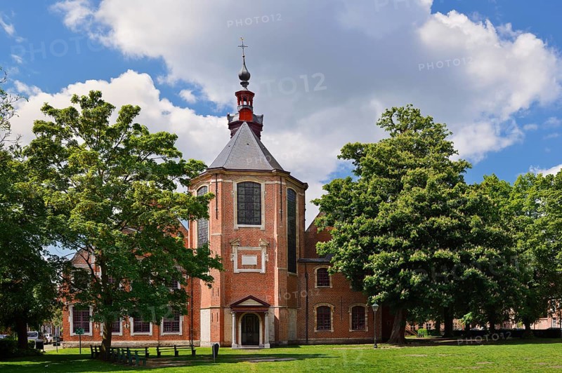 Saint Elisabeth Church, Beginenhof Saint Elisabeth, Ghent, East Flanders, Flanders, Belgium