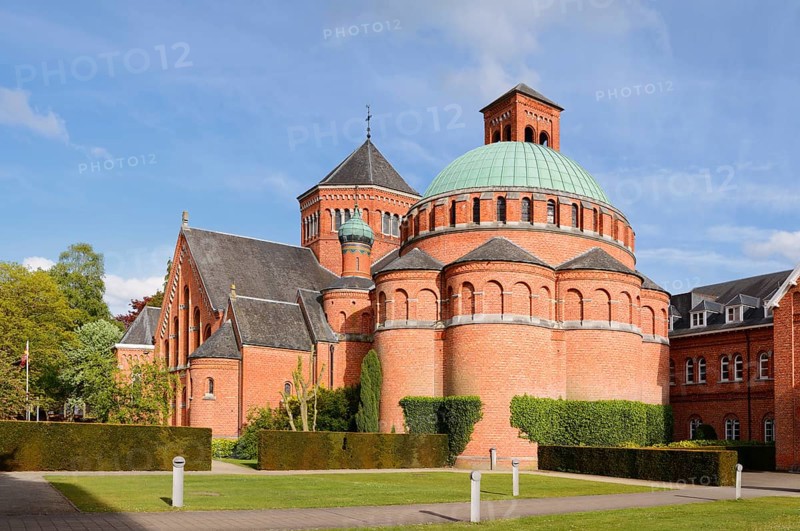Zevenkerken Abbey, St. Andrew's Benedictine Abbey, Sint-Andries, Bruges, West Flanders, Flanders, Belgium