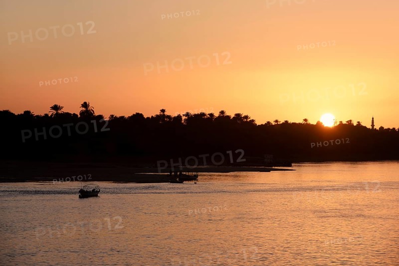 Sunset on the Nile, Kom Ombo, Egypt