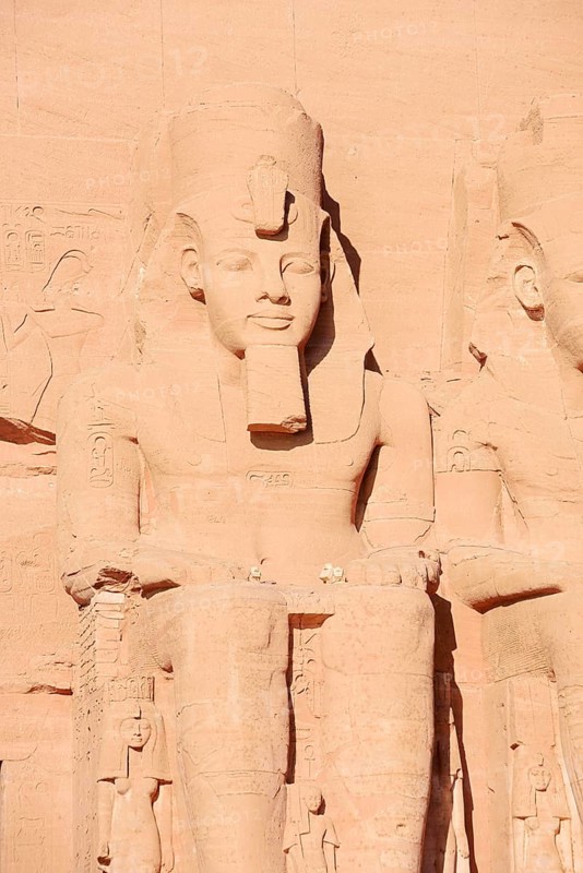 Colossal Statue of Ramesses II, Ramesses II Great Temple, Abu Simbel Temple, UNESCO World Heritage Site, Nubia, Egypt