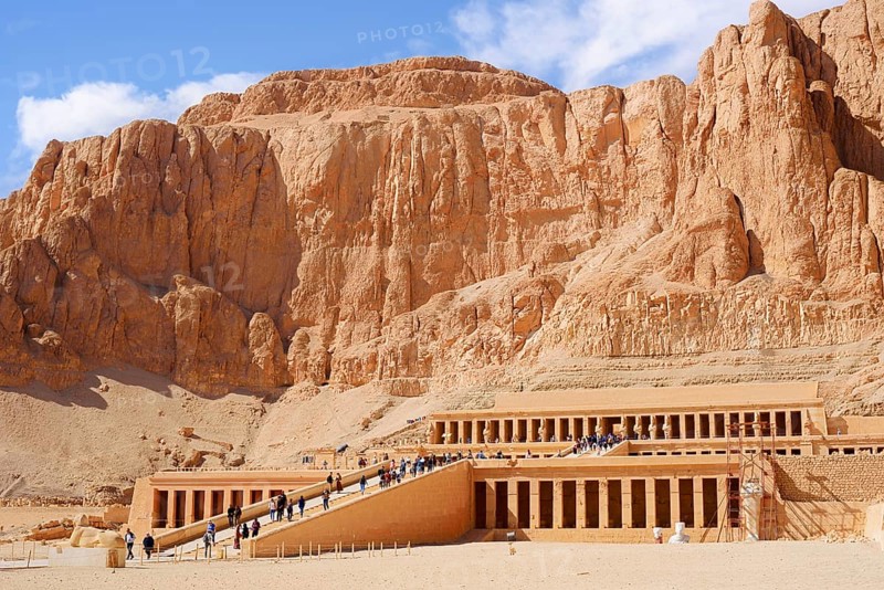 Hatshepsut temple, Hatshepsut mortuary temple, Deir el-Bahari, Thebes, Luxor, Egypt