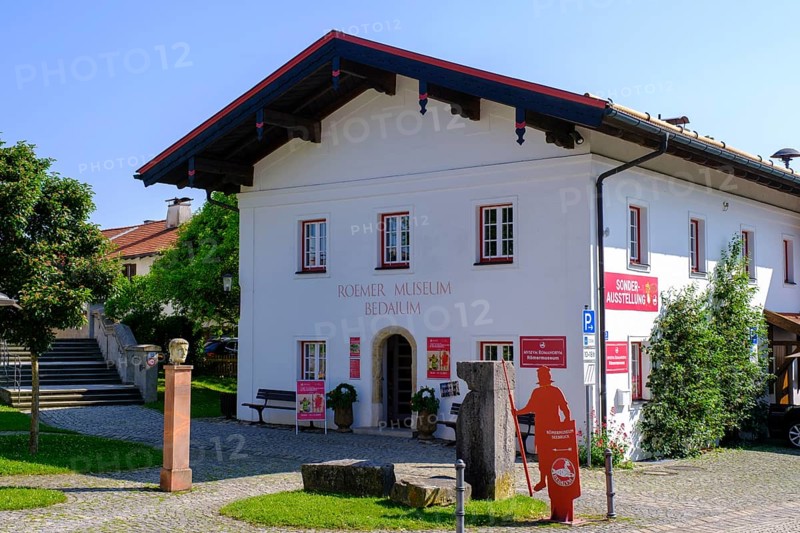 Roman Museum, Ehemaliges Römerkastel, Bedaium, Seebruck am Chiemsee, Chiemgau, Upper Bavaria, Bavaria, Germany