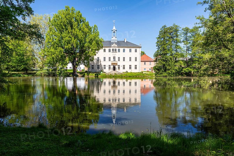 Lauterbach Castle and Palace Park, Ebersbach, Saxony, Germany