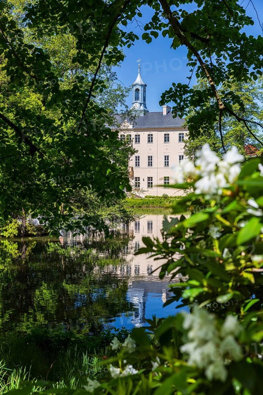 Lauterbach Castle and Palace Park, Ebersbach, Saxony, Germany