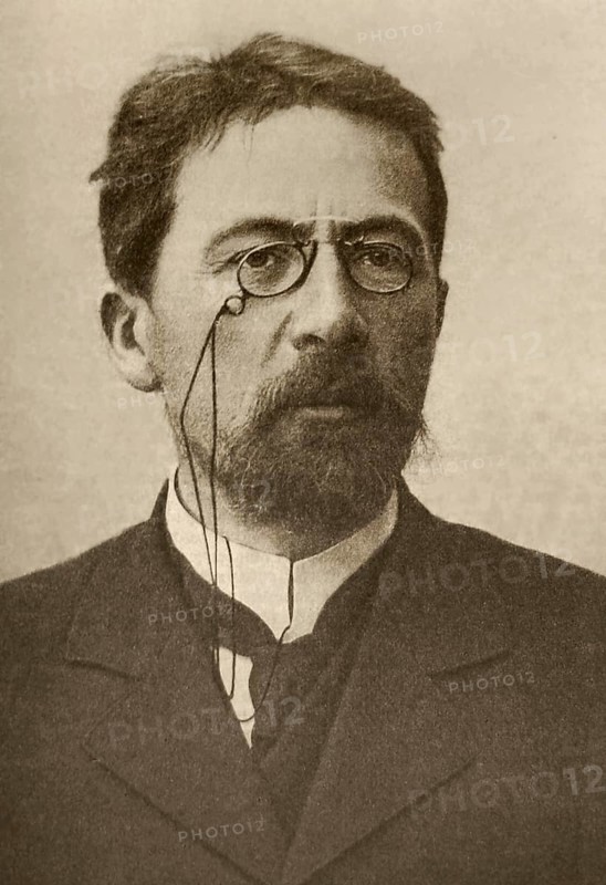 Anton Chekhov (1860-1904), portrait around 1903, Russian writer, historical Russia. With his typically neutral and restrained way of depicting aspects of the life and way of thinking of people in the Russian provinces, Chekhov is considered one of the most important authors in Russian literature