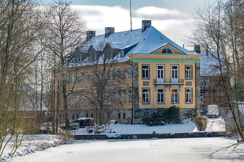 Steinhuder Meer Winter Castle Hagenburg Germany