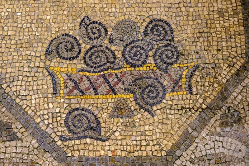 Nave, apse, Basilica of Santa Maria Assunta of Aquileia, St. Hermagor, Aquileia near Grado, Julian Friuli, Adriatic Sea, Italy