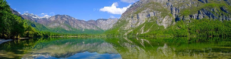 Westende, lakeside, Bohinjsko jezero, Lake Wochein, Bohinj, Upper Carniola, Slovenia
