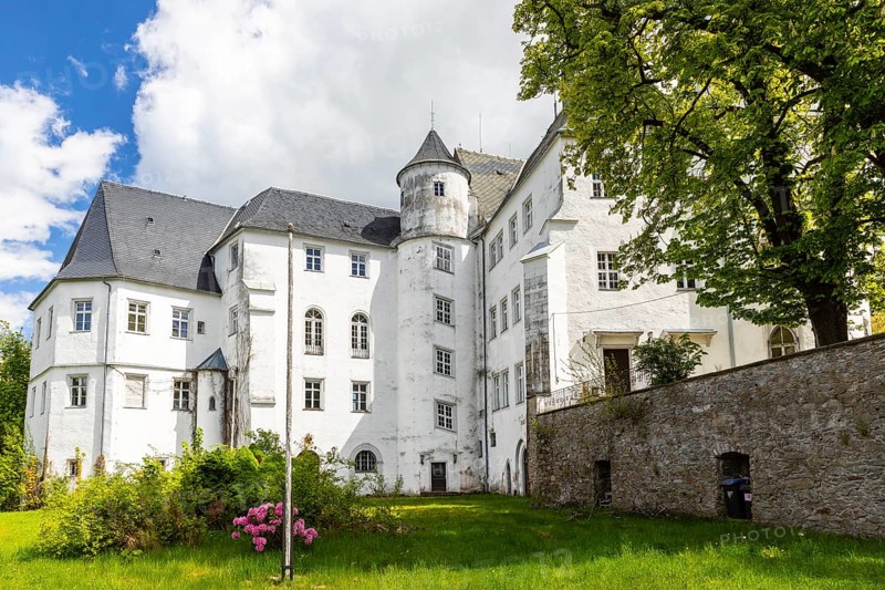 Bärenstein Castle, Altenberg, Eastern Ore Mountains, Saxony, Germany