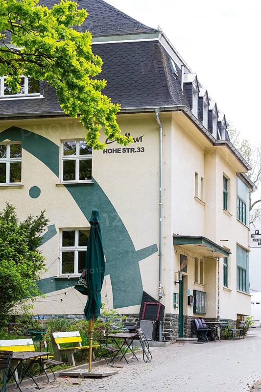 Kulturhaus Arthur e.V. in a Wilhelminian style villa on Kassberg, Chemnitz, Saxony, Germany