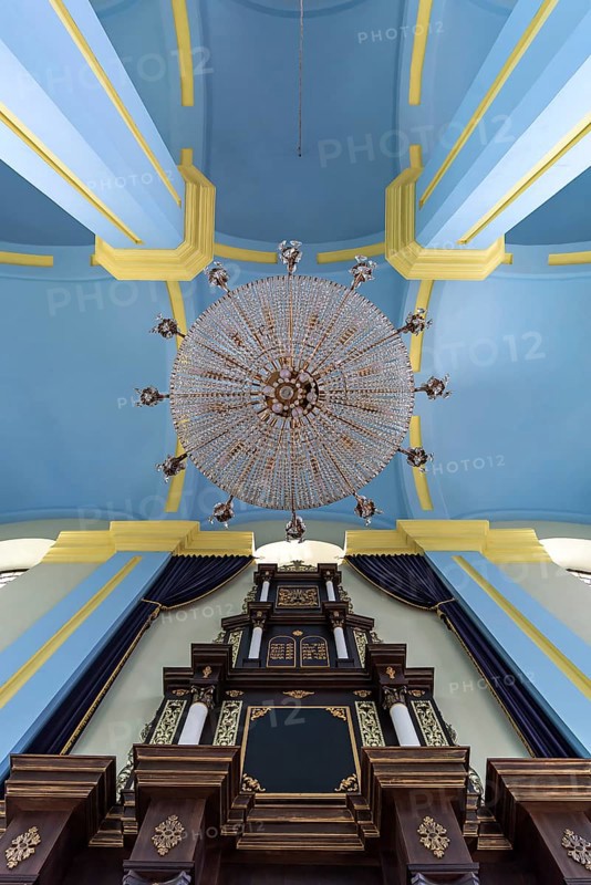 Restored Choral Synagogue, built from 1842-1865, Drochobych, Ukraine