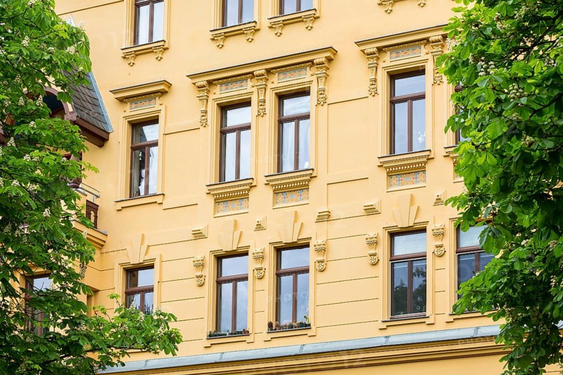 Marianne Brandt House, Art Nouveau villas and Wilhelminian era buildings on Kaßberg, Chemnitz, Saxony, Germany