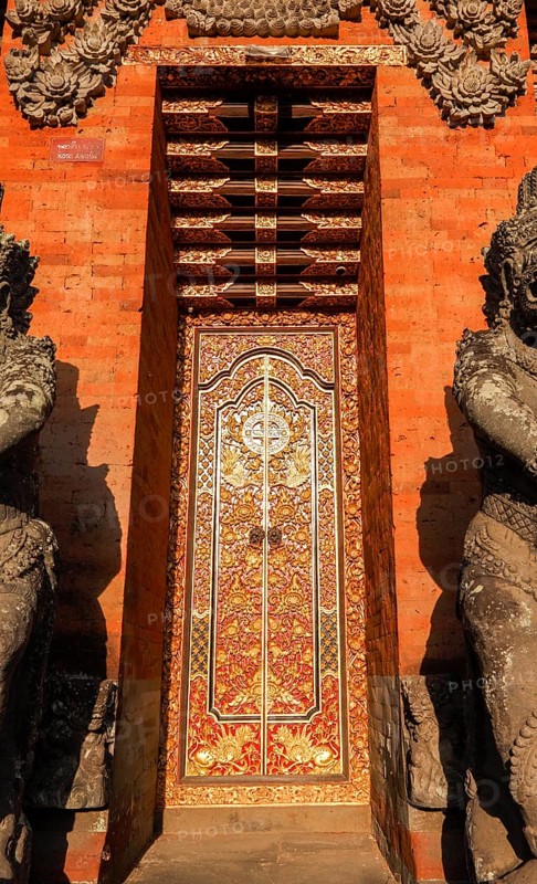 Pura Desa Gede Temple in Peliatan, Bali, Indonesia