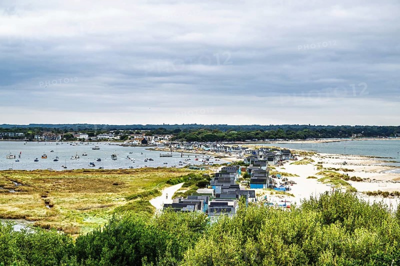 Hengistbury Head, Christchurch Head, English Channel, Dorset, England, United Kingdom