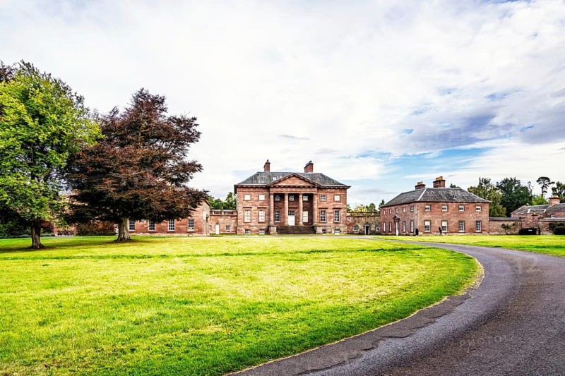 Paxton House, River Tweed, Paxton, Berwick-upon-Tweed, Berwickshire, Scotland, UK