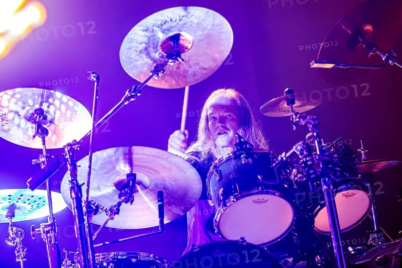 Ariën van Weesenbeek, drummer from Epica, live on Arcane Dimensions Tour 2026 at Munich's Zenith on 17.01.2026
